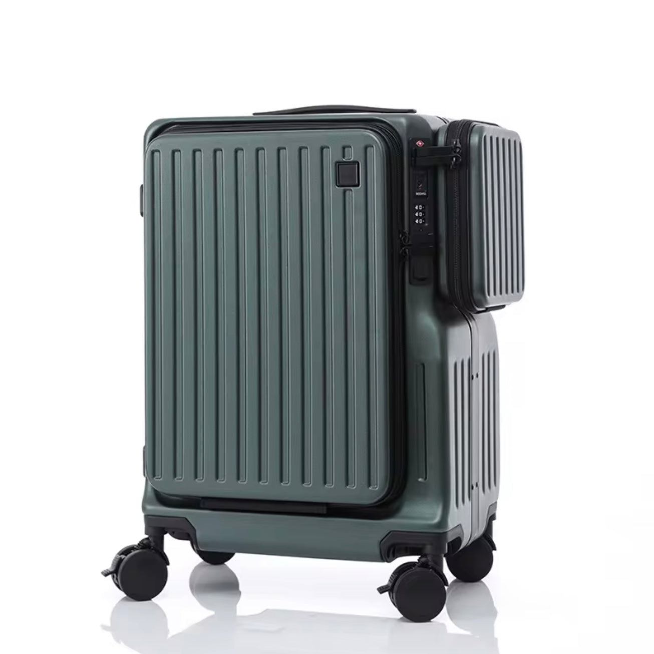 All-in-One Expandable Travel Case | Aluminum frame with Cupholder + USB