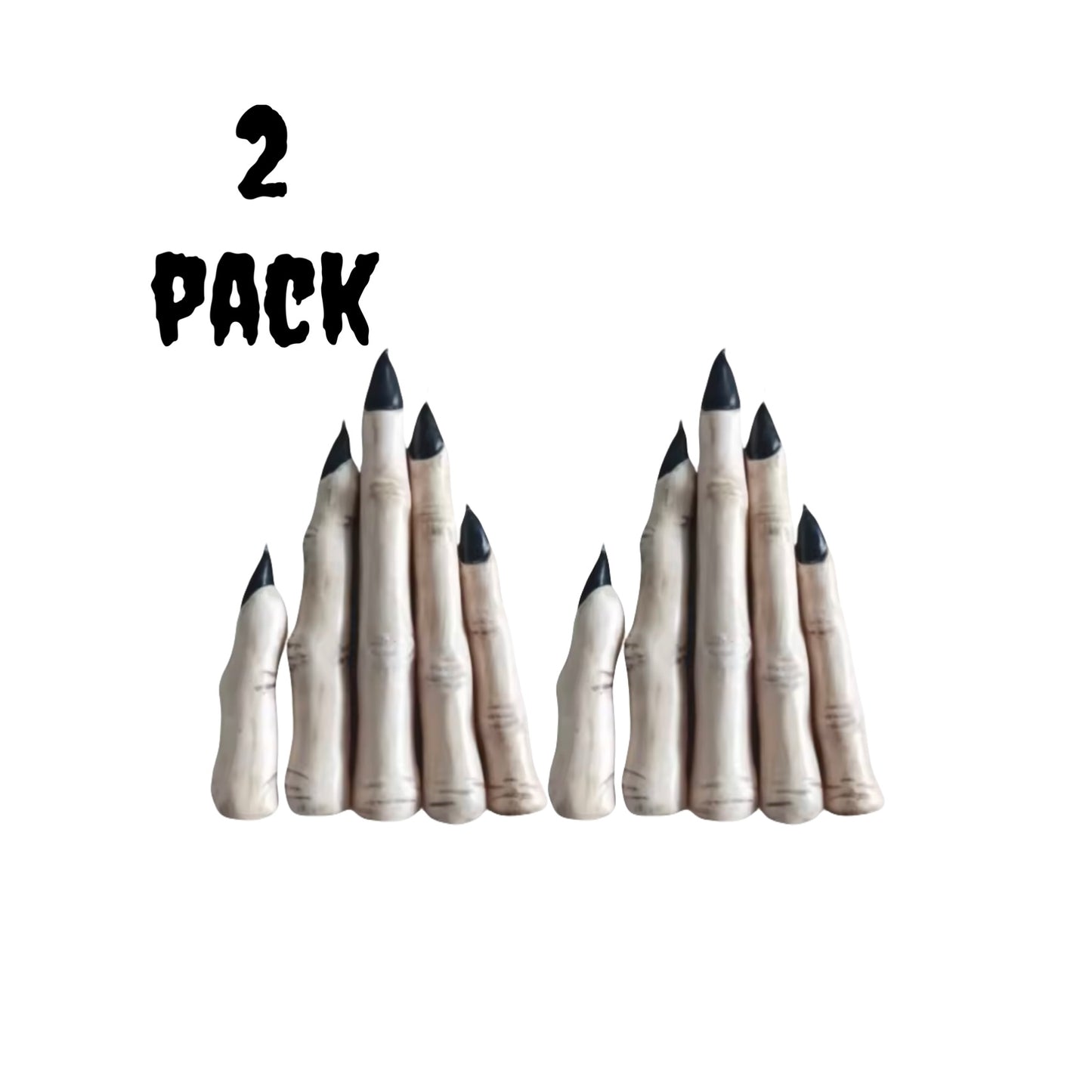 Halloween Finger Candle Set – Scary Melting Hand Decor for Spooky Nights