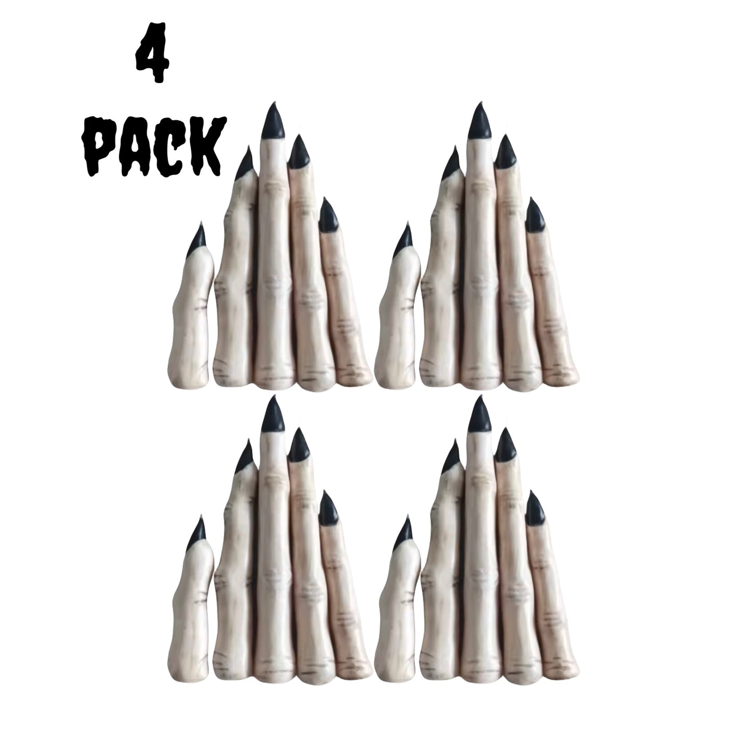Halloween Finger Candle Set – Scary Melting Hand Decor for Spooky Nights